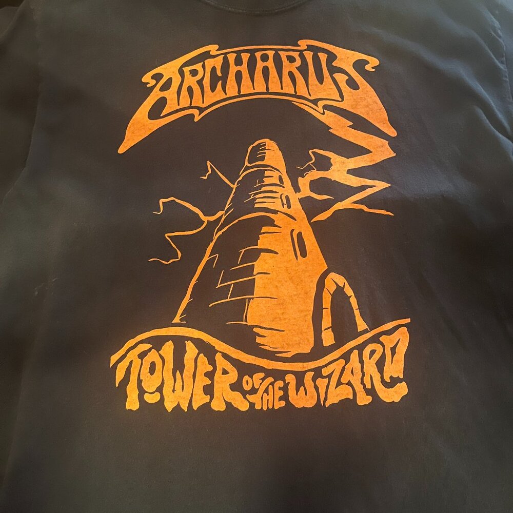 Archarus Band Shirt - Tower of the Wizard Size Large